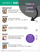 Load image into Gallery viewer, 30 Day Meal Guide: Meal Prep Edition